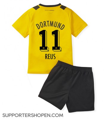 Borussia Dortmund Marco Reus #11 Hemmatröja Barn 2022-23 Kortärmad (+ korta byxor)